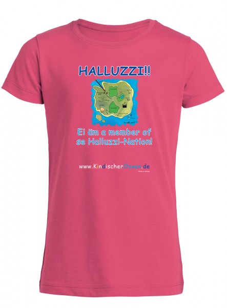 Rosa Mädchen T-Shirt aus Bio-Baumwolle